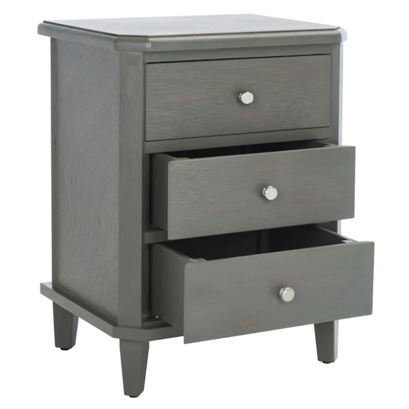 Gray Elm Lianne Transitional Accent Table