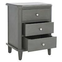 Gray Elm Lianne Transitional Accent Table