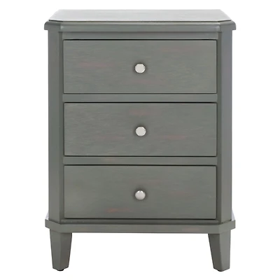 Gray Elm Lianne Transitional Accent Table