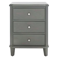 Gray Elm Lianne Transitional Accent Table