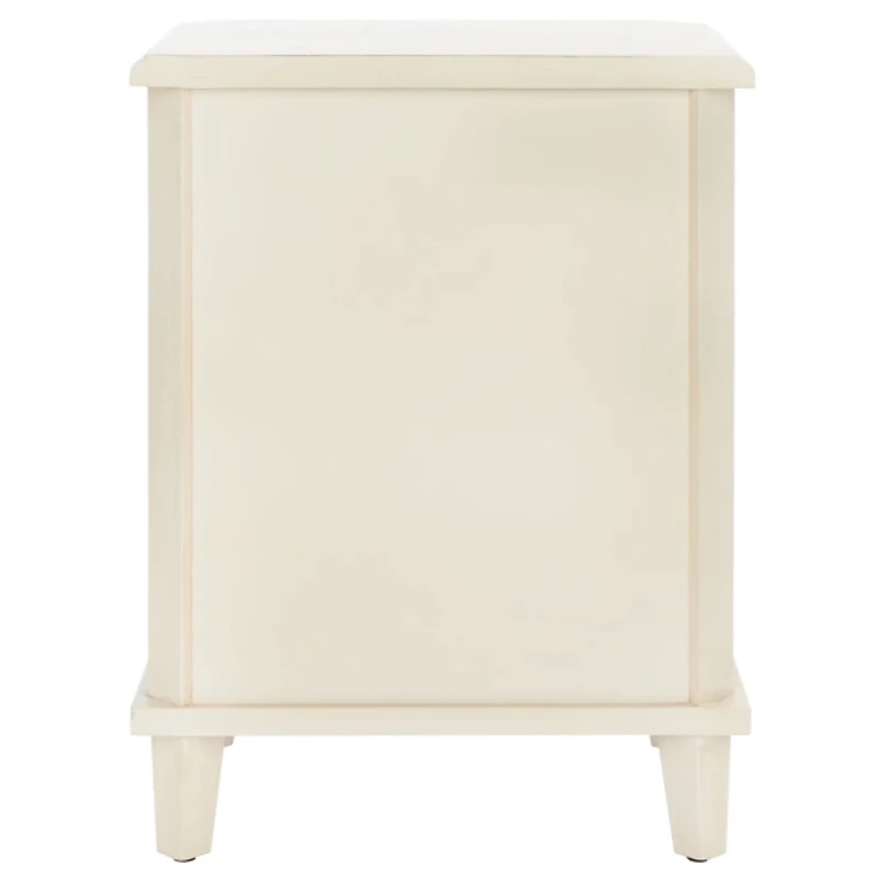 Ivory Poplar Lianne Transitional Accent Table
