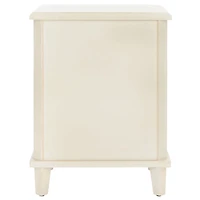 Ivory Poplar Lianne Transitional Accent Table