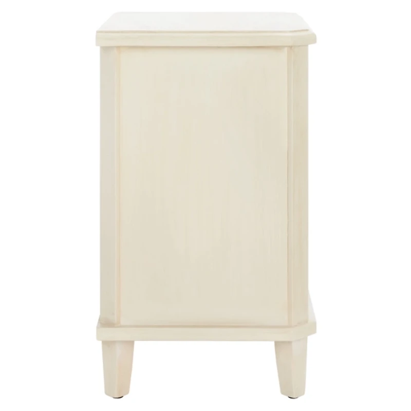 Ivory Poplar Lianne Transitional Accent Table
