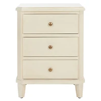 Ivory Poplar Lianne Transitional Accent Table