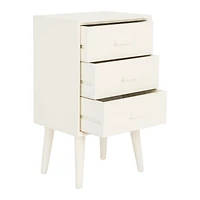 Pine Rosetta Mid-Century Accent Table