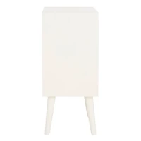 Pine Rosetta Mid-Century Accent Table