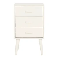 Pine Rosetta Mid-Century Accent Table