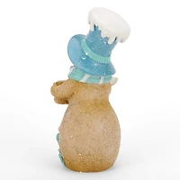 Joy Coastal Snowman Figurine