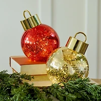 LED Mercury Red Ornament, 8 in.