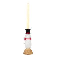 Snowman Taper Candle Holder, 8.5 in.