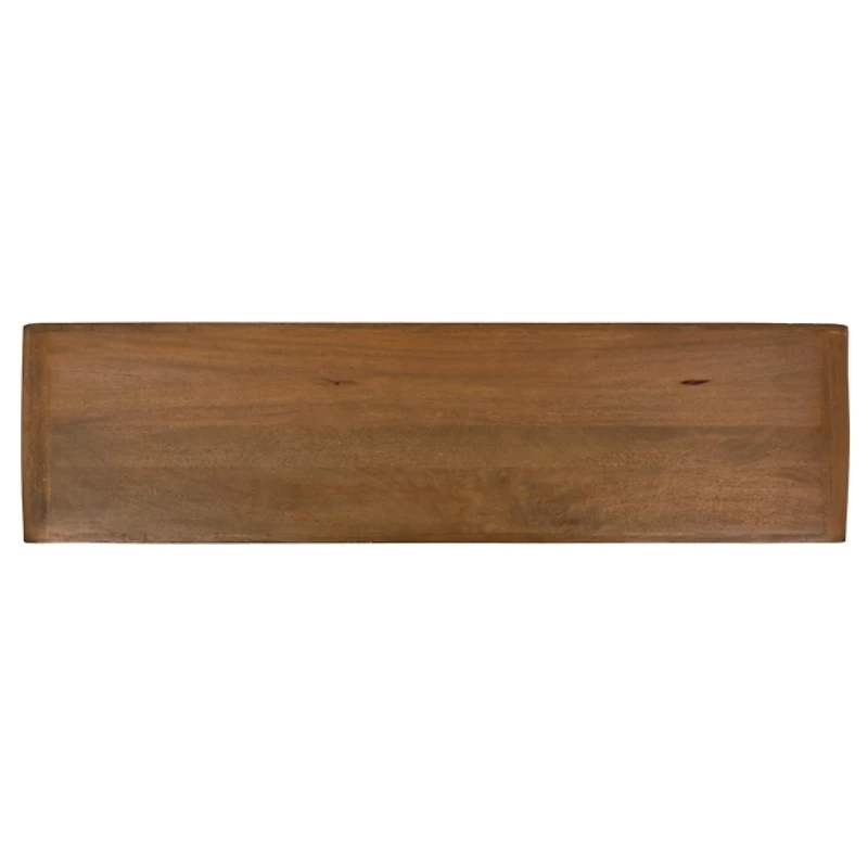 Brown Wood Lowen 4 Door Cabinet