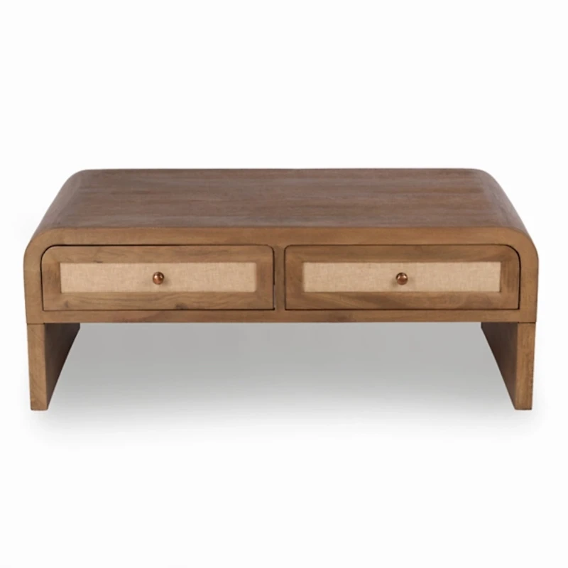 Brown Wood Lowen Coffee Table
