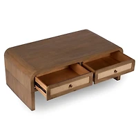Brown Wood Lowen Coffee Table