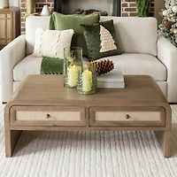 Brown Wood Lowen Coffee Table