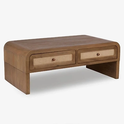 Brown Wood Lowen Coffee Table