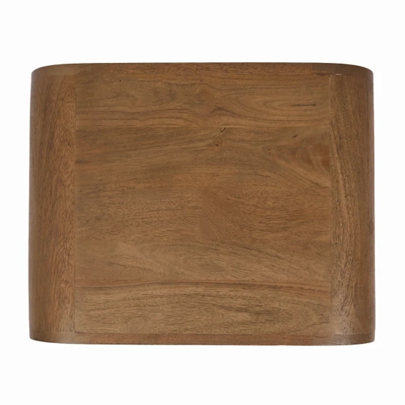 Brown Wood Lowen End Table