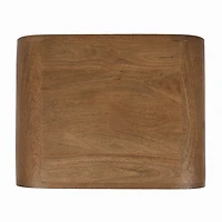 Brown Wood Lowen End Table
