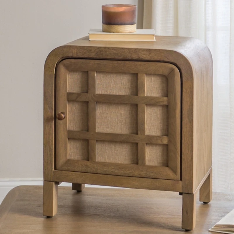 Brown Wood Lowen End Table