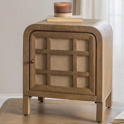 Brown Wood Lowen End Table