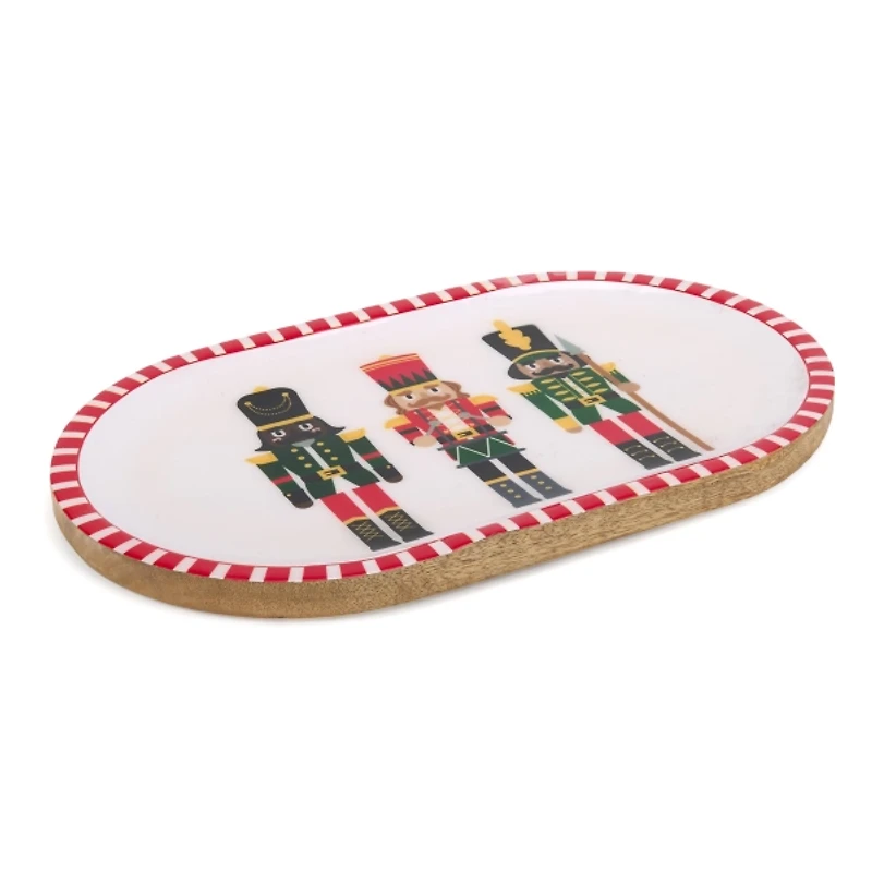 Christmas Nutcracker Mango Wood Serving Board
