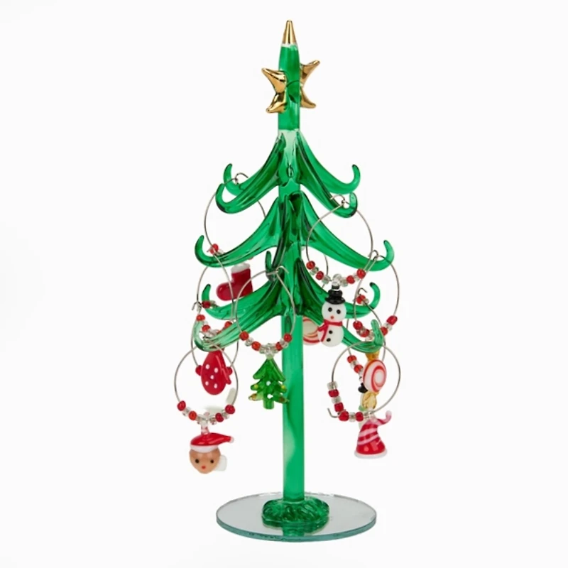 Wine Charm Christmas Tree 12-pc. Set