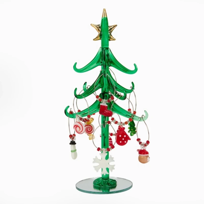 Wine Charm Christmas Tree 12-pc. Set