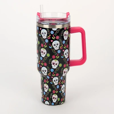 Day of the Dead 40 oz Insulated Tumbler