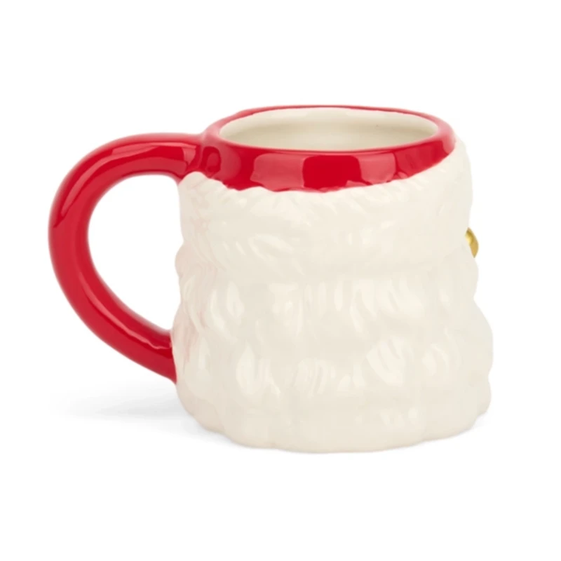 Holly Santa Christmas Mug