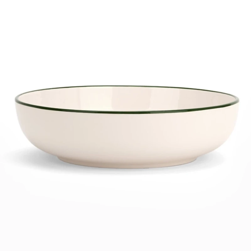 Evergreen Trees Embossed Dinner Bowl