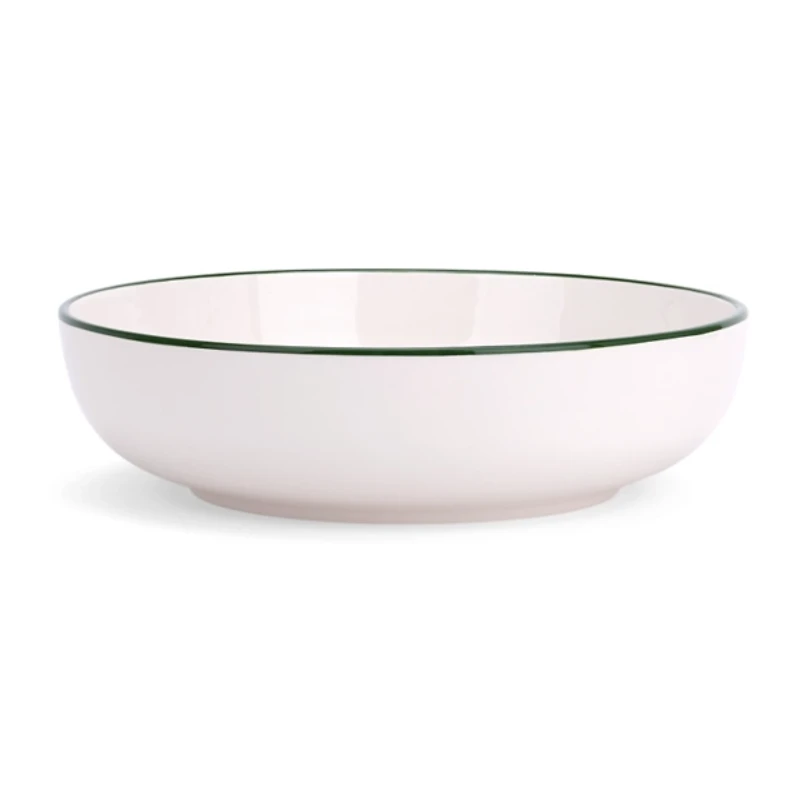 Evergreen Trees Embossed Serving Bowl