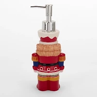 Holly Nutcracker Soap Pump