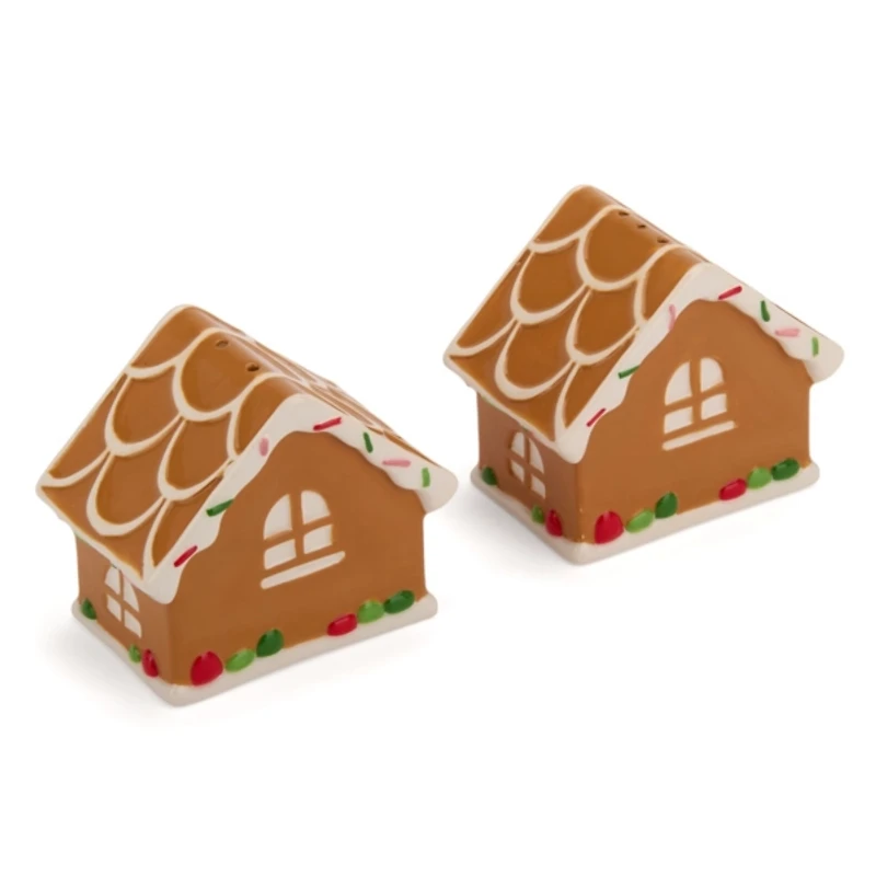 Gingerbread House Salt & Pepper Shaker Set
