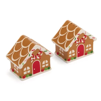 Gingerbread House Salt & Pepper Shaker Set