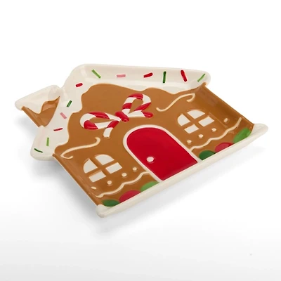 Gingerbread House Salad Plate