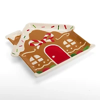 Gingerbread House Salad Plate
