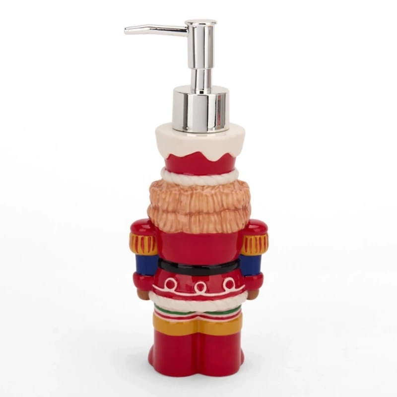 Jolly Nutcracker Soap Pump