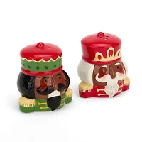 Jolly Nutcracker Salt and Pepper Shaker Set