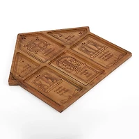 Cheeky Gingerbread House Serving Board