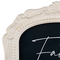 Faith Makes All Things Possible Wall Plaque