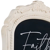 Faith Makes All Things Possible Wall Plaque