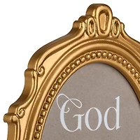 God Will Carry You Oval Wall Plaque