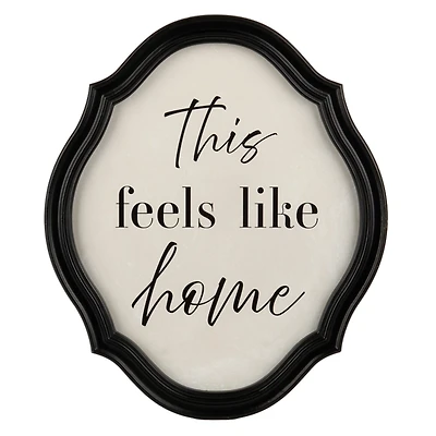 Feels Like Home Oval Wall Plaque