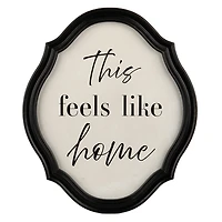 Feels Like Home Oval Wall Plaque