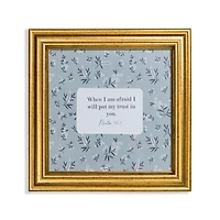 Trust in You Framed Wall Plaque