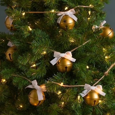 Jingle Bells and Velvet Bows Garland