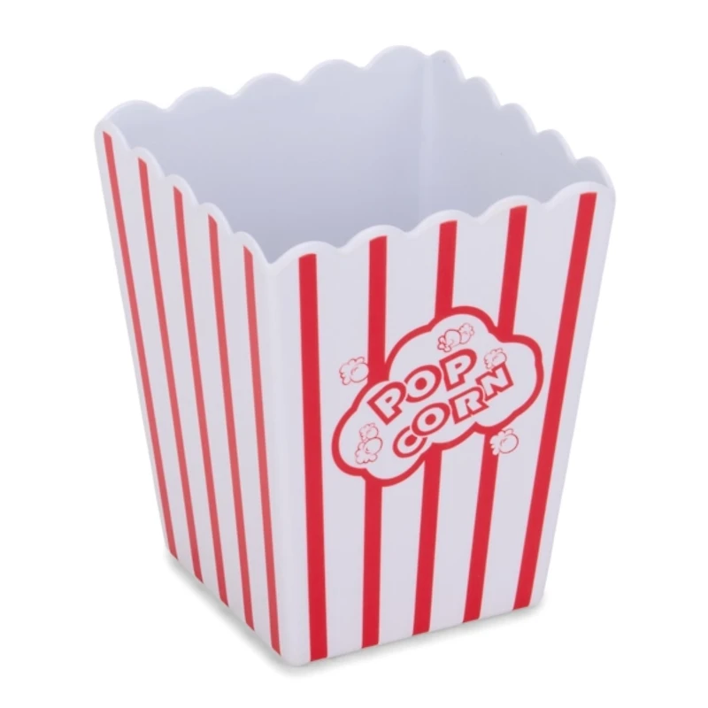 Red and White Popcorn Bucket