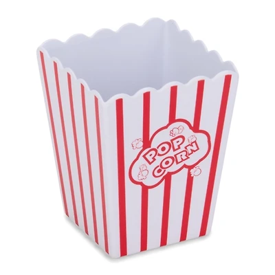 Red and White Popcorn Bucket