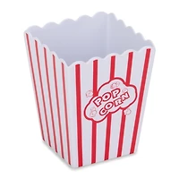 Red and White Popcorn Bucket