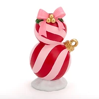 Pink & Red Ornament Taper Candle Holder