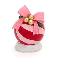 Pink & Red Ornament Taper Candle Holder, 6 in.